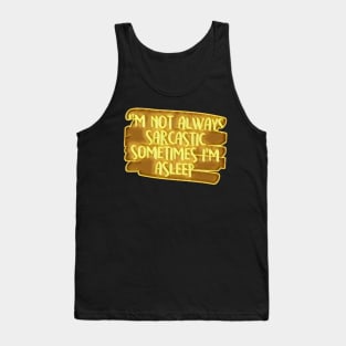 Texts Tank Top